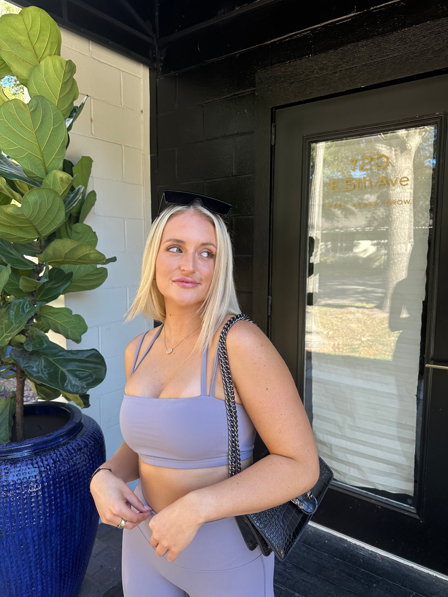 LAVENDER HAZE Sports Bra