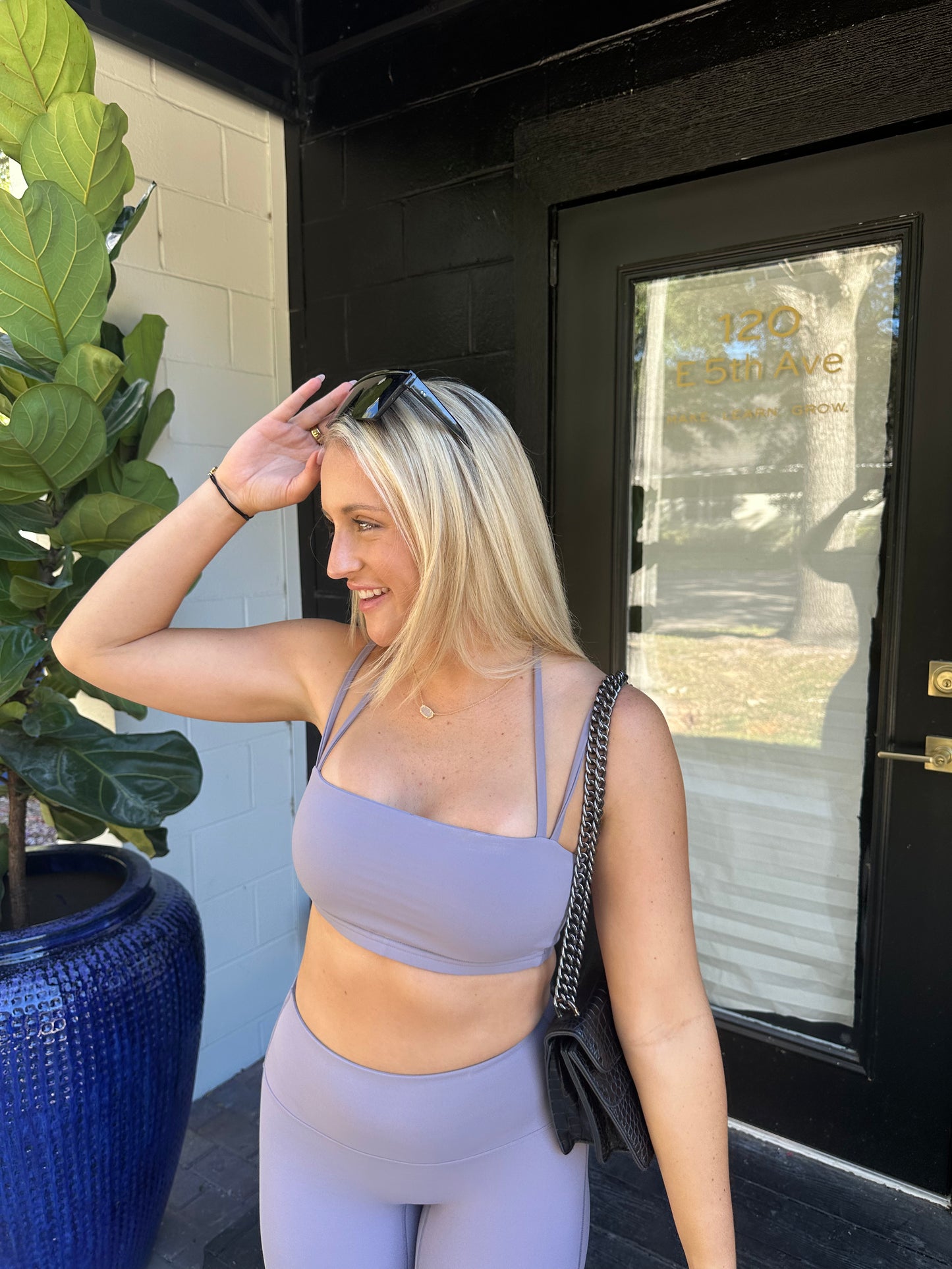 LAVENDER HAZE Sports Bra