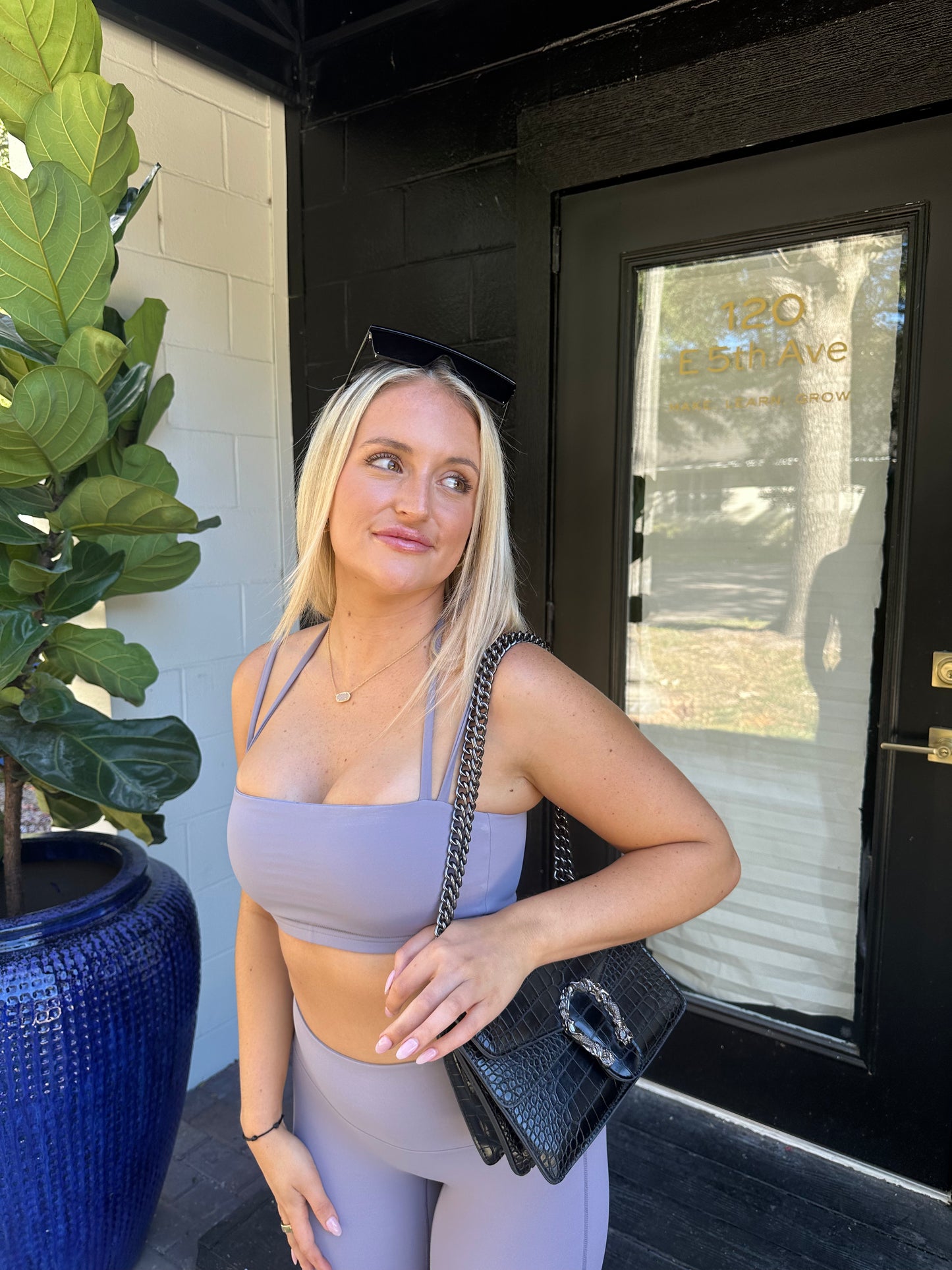 LAVENDER HAZE Sports Bra