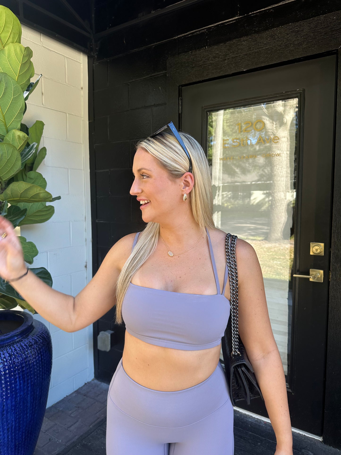 LAVENDER HAZE Sports Bra